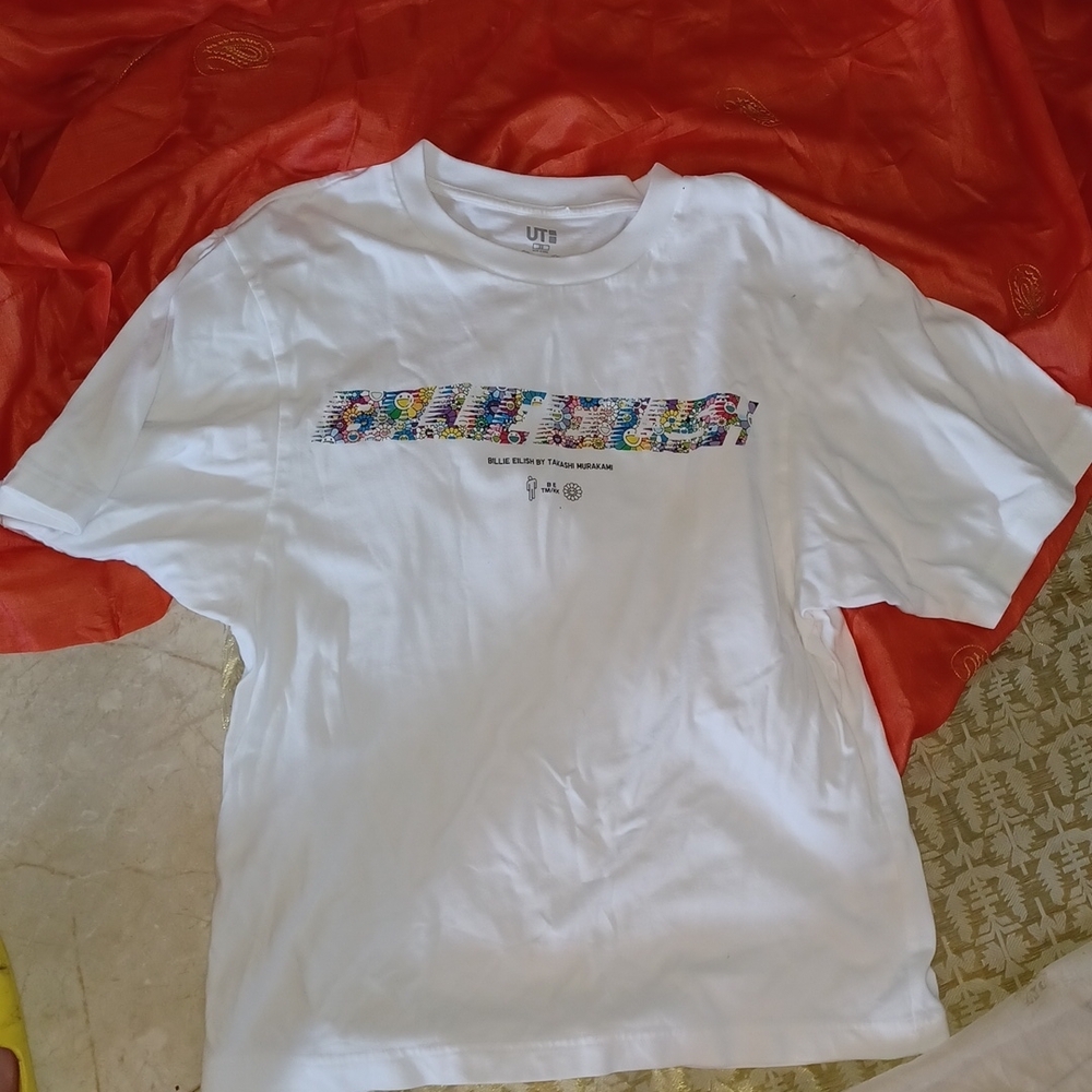 UNIQLO BILLIE EILISH BY TAKASHI MURAKAMI LOGO TEE
